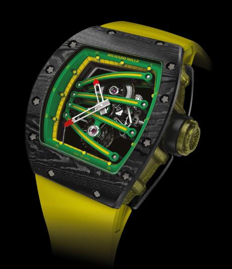 Richard Mille RM 59-01 Yohan Blake Yellow Replica Watch